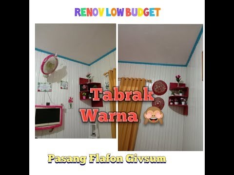 Makeover Ruang Tamu Pasang Flavon Givsum You Makeover Ruang Tamu Pasang Flavon