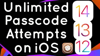 Famous Get Unlimited Passcode Attempts on iOS! No More Disabled Mode Profile