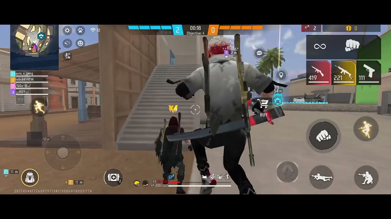 My First Free Fire Video🤗 Please Support me 