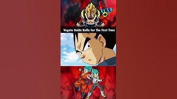 Vegeta Holds Bulla For The First Time #DBS #Anime #Vegeta #Goku