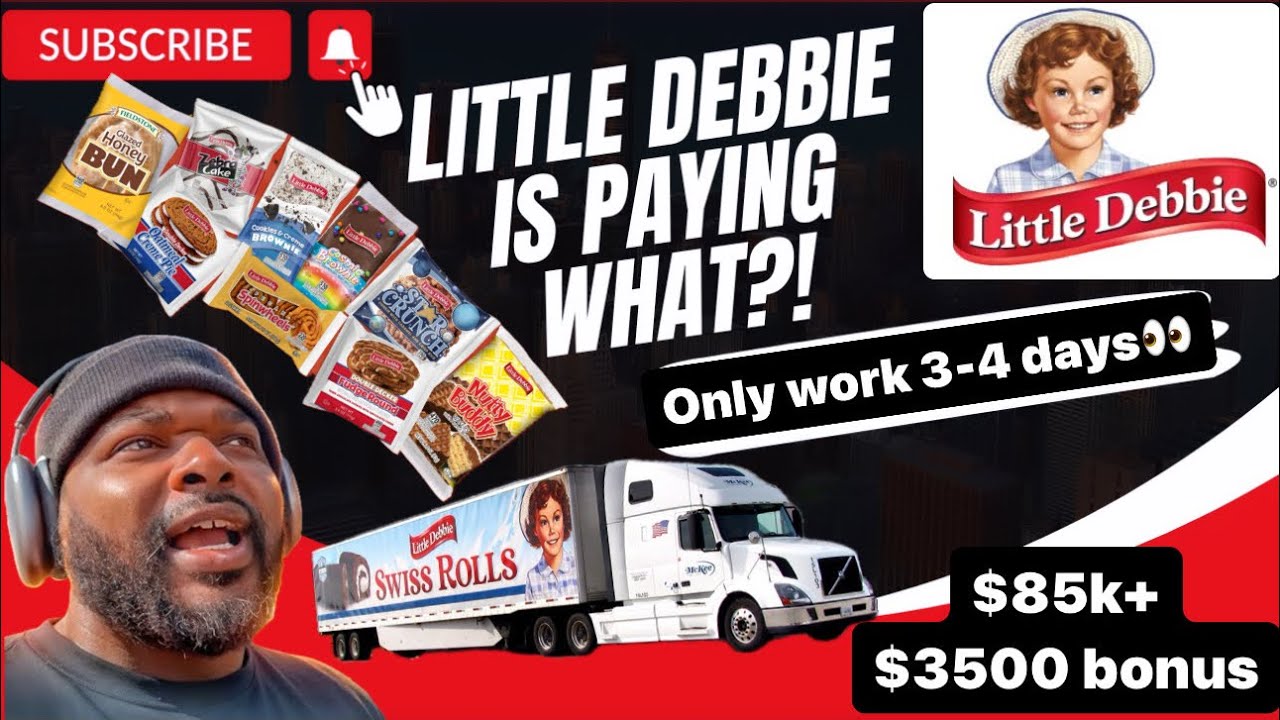 McKee Foods is paying $85k first year to deliver LITTLE DEBBIE SNACKS?! 👀😳🤔 