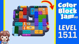 Color Block Jam Level 1511 Solution Walkthrough