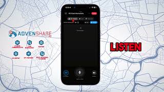 Advenshare App : Radio Page Overview