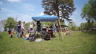 2024 Total Solar Eclipse - Crowd in 4k