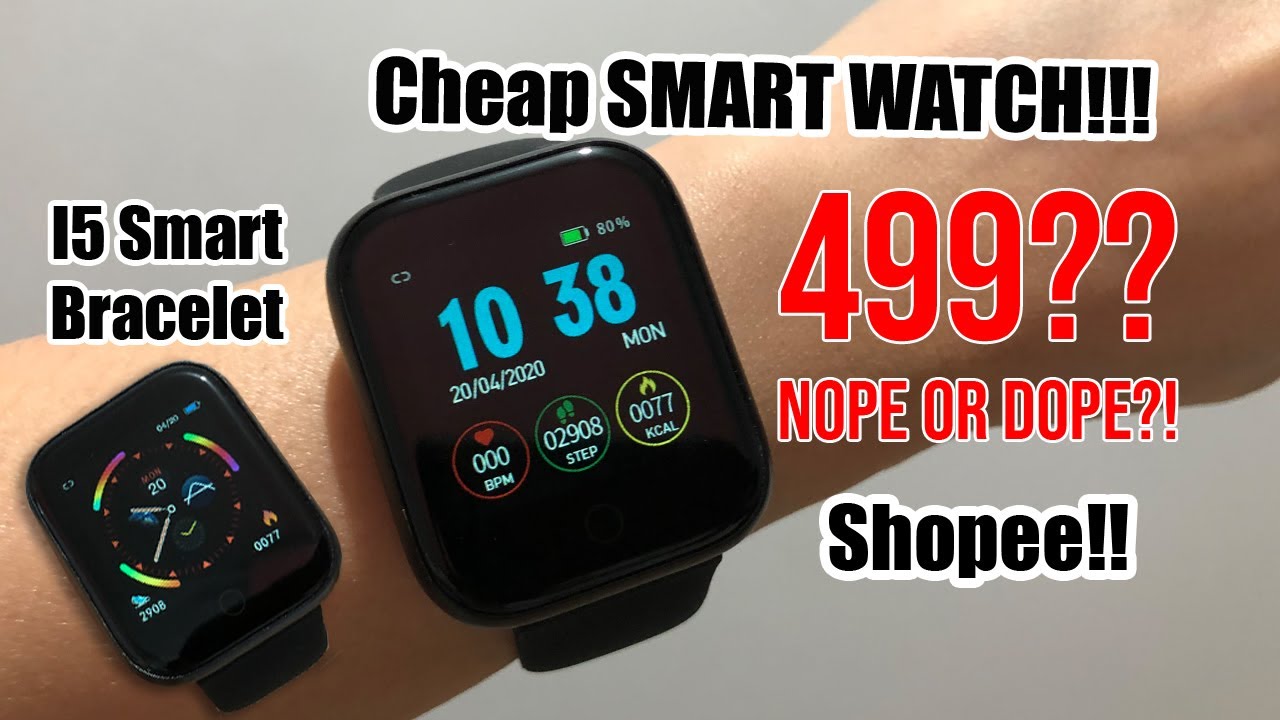 Cheap Smart Watch i5 sa Shopee | Smart Bracelet Review