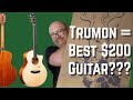 TRUMON Acoustic Cutaway Guitar Demo &amp; Review