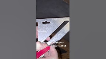 Rafter Square speed square hack finding awkward angles on rafters