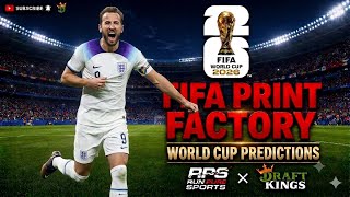 FIFA DFS Picks &amp; Strategy | WORLD CUP 2026 | RPS Print Factory
