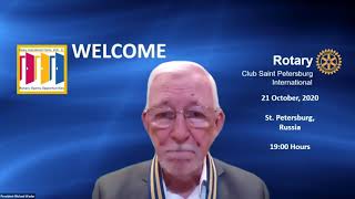 Rotary Club of St. Petersburg International 21 October 2020 meeting