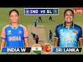 🏏India Women vs Sri Lanka Women – LIVE | 2025 Tri-Nation Series | Match Day Action! India Live match