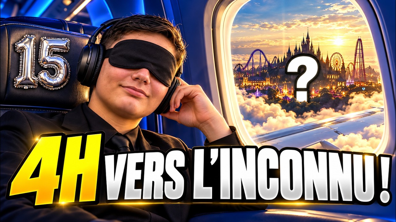 DESTINATION SURPRISE POUR LES 15 ANS DE SWAN ! ✈️🎁