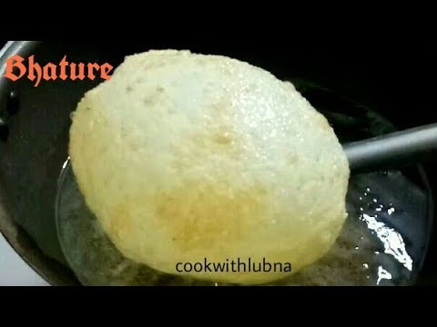 Instant Bhature Recipe/How to Make Perfect Bhature/भटूरे बनाने की विधि ...