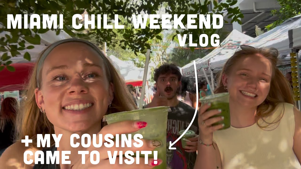 Best Things to do in Miami | Chill Weekend Vlog Ft. My Cousinsss