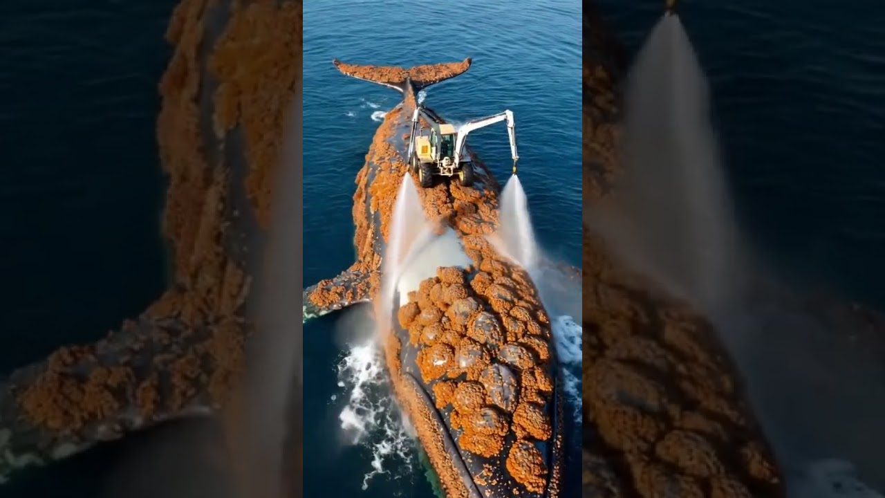 Rescue Team Helping Whale Stay Healthy 