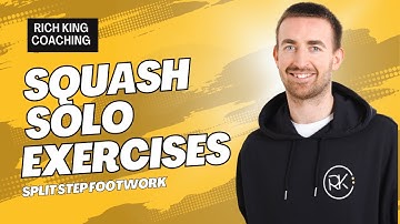 SQUASH SOLO EXERCISES | Split step footwork