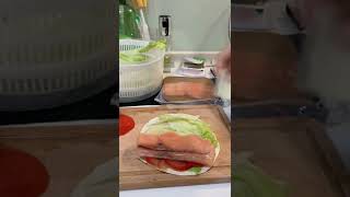 煙燻鮭魚捲🌯
