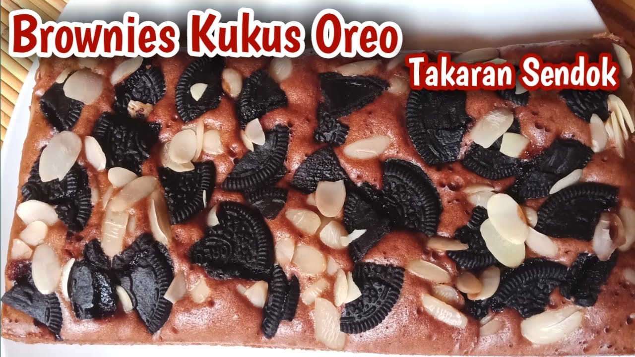 BROWNIES KUKUS OREA TAKARAN SENDOK. SIMPLE EKONOMIS ENAK! YouTube