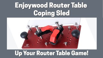 [Gifted] A Router Table Coping Sled With A Couple Of Great Features!