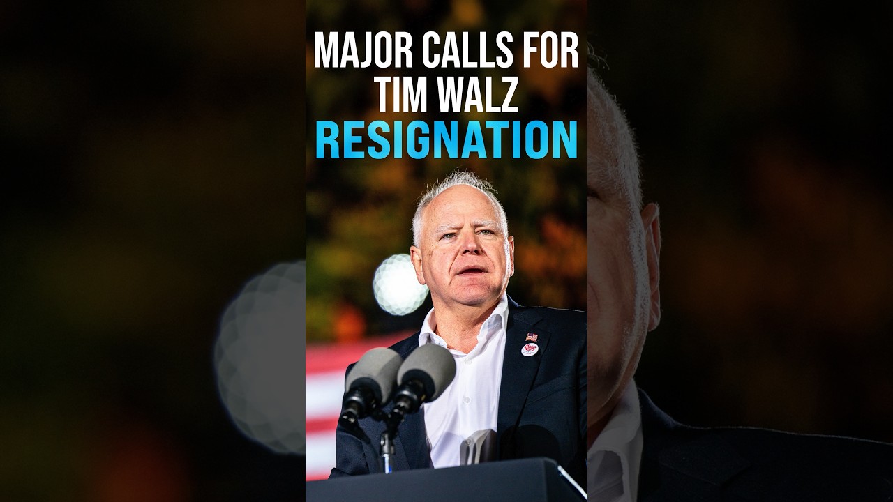 Major Calls for Tim Walz Resignation