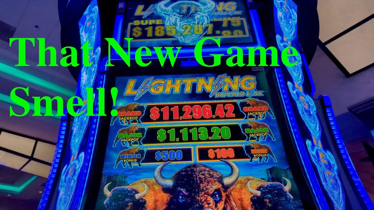 Trying out the Brand New Lightning Buffalo Link Game, Hitting