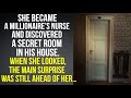 She Became a Millionaire’s Nurse and Discovered a Secret Room in his House. When She Looked