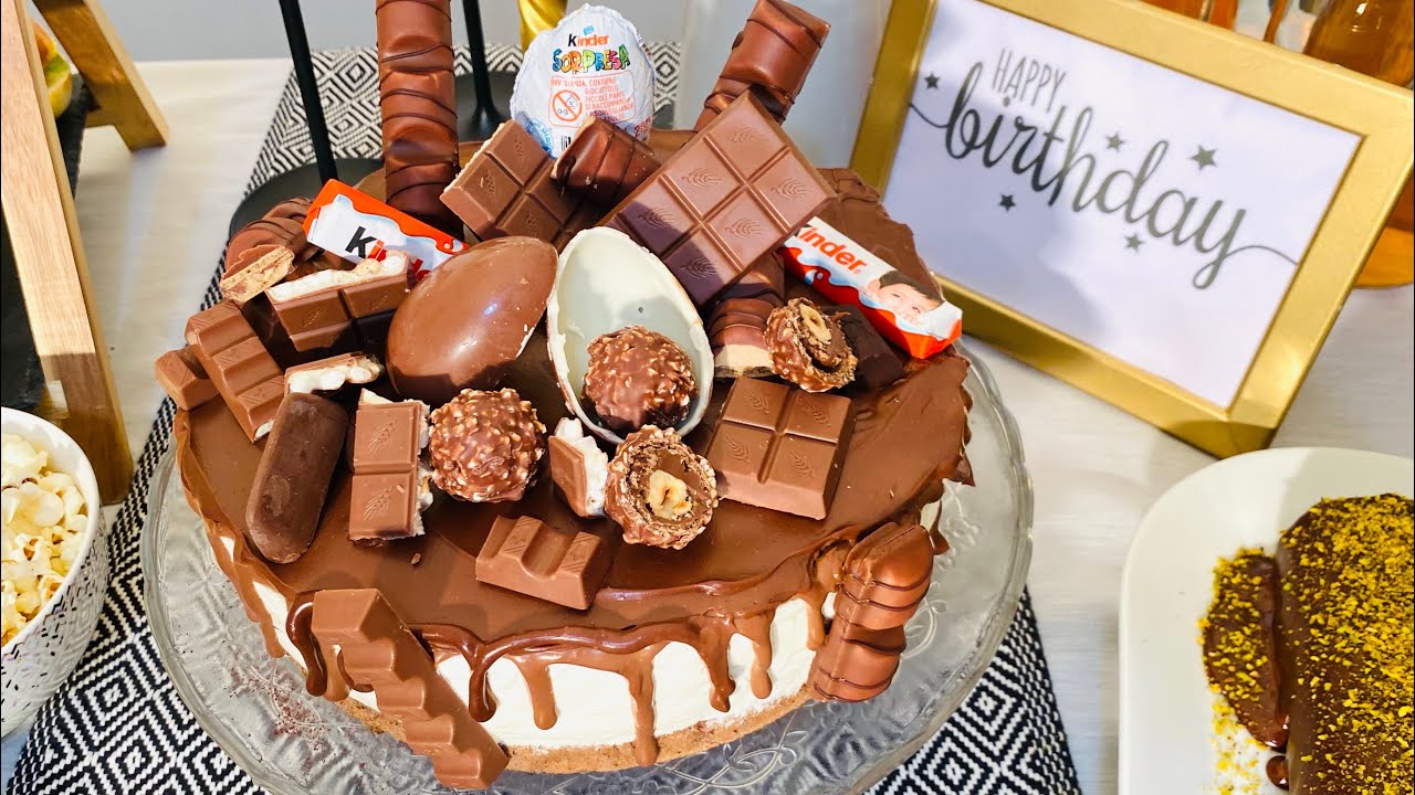 بنفس المكونات و الكريمة عملت كيكة عيد ميلاد و كيكة الرولا 🍰🎂بطريقة ساهلة /gateau d’anniversaire