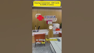 Staying Connected – SIM Cards & eSIMs in China