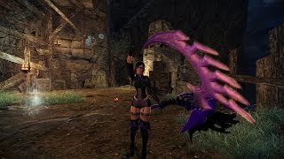 Vindictus Gameplay Lvl 70 80 Moonlight Peak Scythe Evie Solo All Break Offs