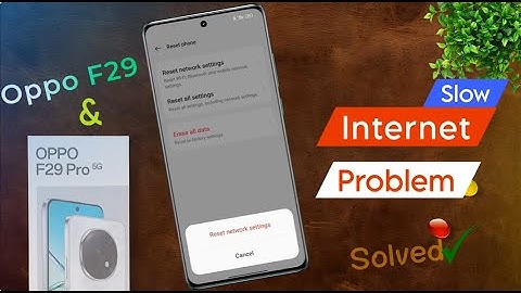 Oppo F29 / F29 Pro: Fix Data Connection Problem ⚡ Oppo F29 Pro me Internet Speed Fast Kaise kare
