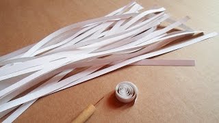 How To Cut Perfect Paper Quilling Strips - DIY Crafts Tutorial - Guidecentral