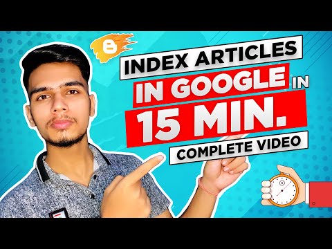 মাত্র 15 মিনিটে Google-এ ইনডেক্স আর্টিকেল - কিভাবে গুগলে নতুন আর্টিকেল ইনডেক্স করা যায় তাৎক্ষণিকভাবে