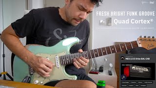 Fresh Bright Funk Groove (Mesa LoneStar Neural Captrue V2 : QuadCortex) - Game Guitarist