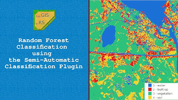 Random Forest Classification Using the Semi-Automatic Classification Plugin