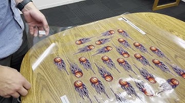 UV Direct to Film Print and Cut Workflow with Wasatch SoftRIP.