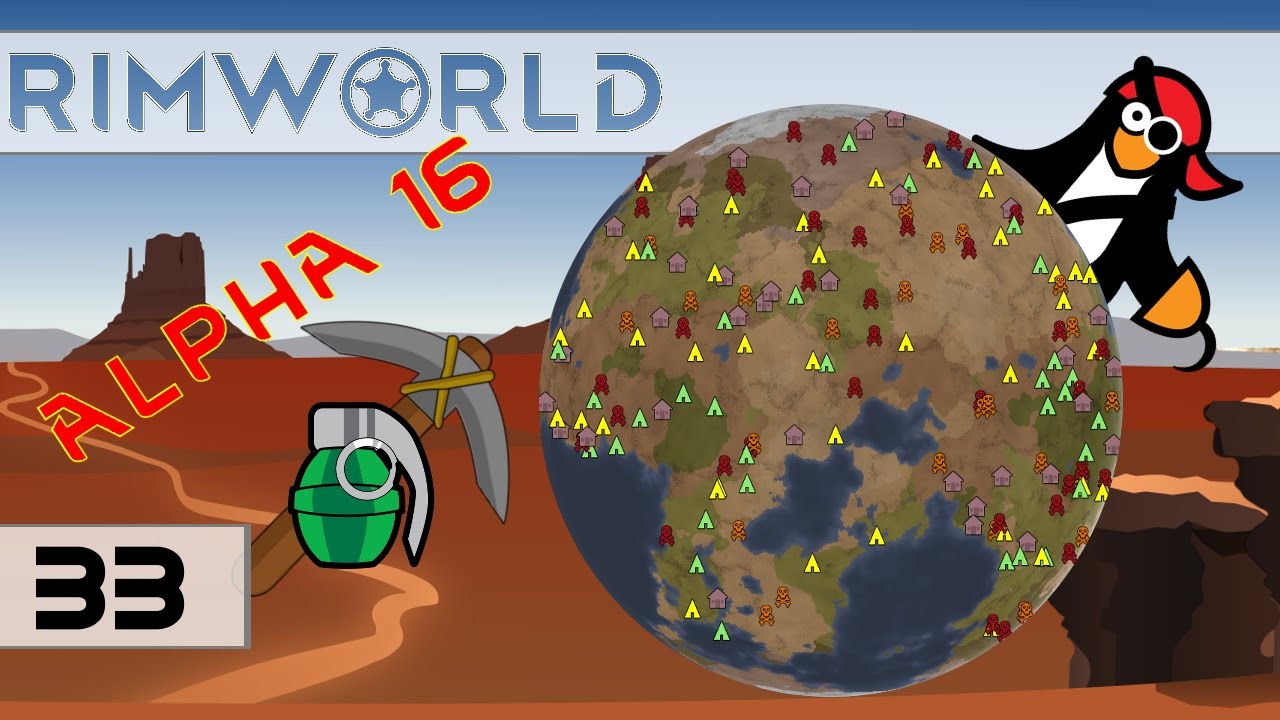 [#33] Let’s Play RimWorld Alpha 16: Sappers Attack! | RimWorld Alpha 16 Gameplay, Randy Random