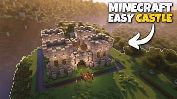 How to Build an Easy Castle Base in Minecraft