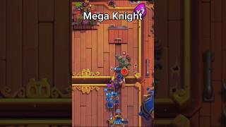Not all heroes wear capes mega Knight, #clashroyale ￼￼ ￼