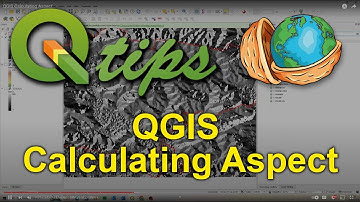 QGIS Calculating Aspect