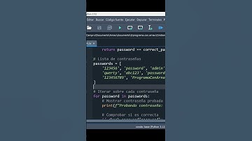 ¡Descubre Cómo Crackear Contraseñas con Fuerza Bruta en Python! 🚨💻🐍 #python #programacion