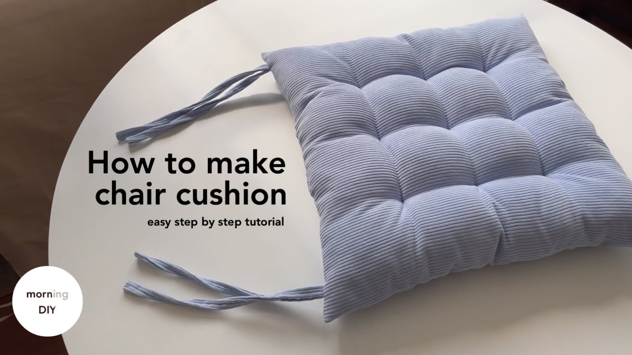 DIY Chair Cushion  Easy Sew 