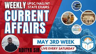 Current Affairs(साप्ताहिक ) MAY 3rd Week 2026 | HPAS | HP Allied | HP NT| Aditya Sir #joktaacademy