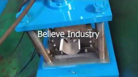 Half Round Gutter Roll Forming Machine | Believe Industry Company