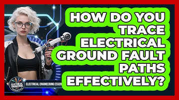 How Do You Trace Electrical Ground Fault Paths Effectively? - Electrical Engineering Essentials