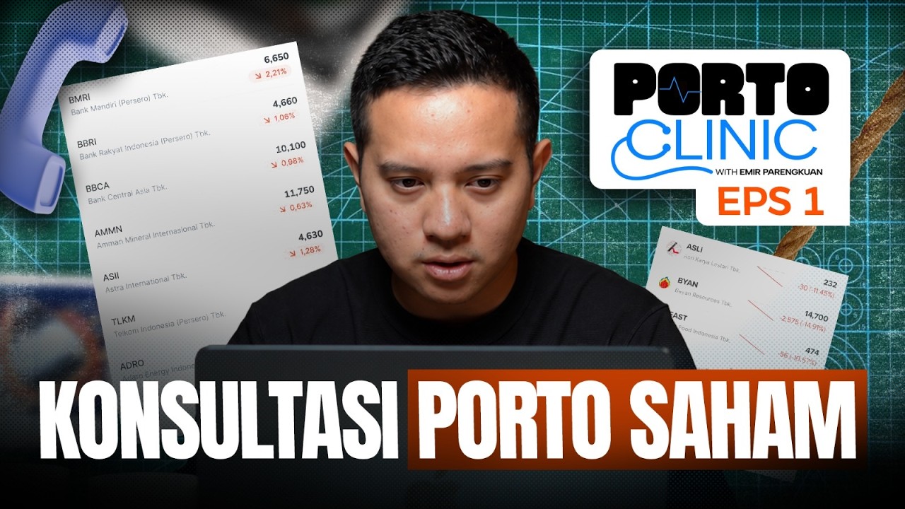 PORTO CLINIC EP 1: KONSULTASI PORTO SAHAM DENGAN PUBLIK!