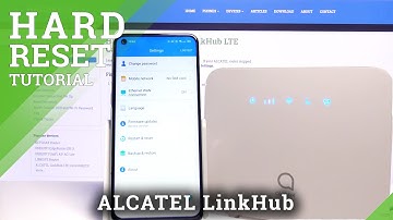 How to Reset all Settings on Alcatel LinkHub LTE Cat4 HH42CV – Factory Reset Operation