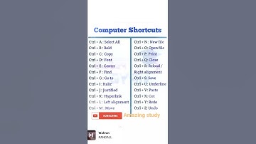 computer shortcut key improve your computer knowledge