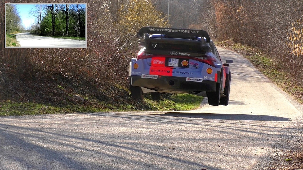 Neuville & Vydaeghe   test before WRC Croatia 2026