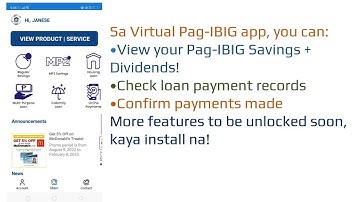 Virtual Pag IBIG App