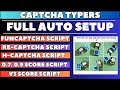 Captchatypers Full Auto Setup | Funcacptcha | Recaptcha | Hcaptcha captcha typers app kaise use kare