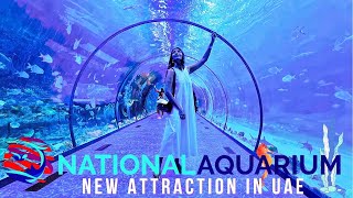 *NEW* National Aquarium Abu Dhabi | ? full tour in ONLY 9 minutes 